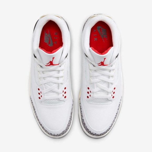 Air Jordan 3 Reimagined White Cement Black Fire Red OG Retro 2023 Size 16 main image 8